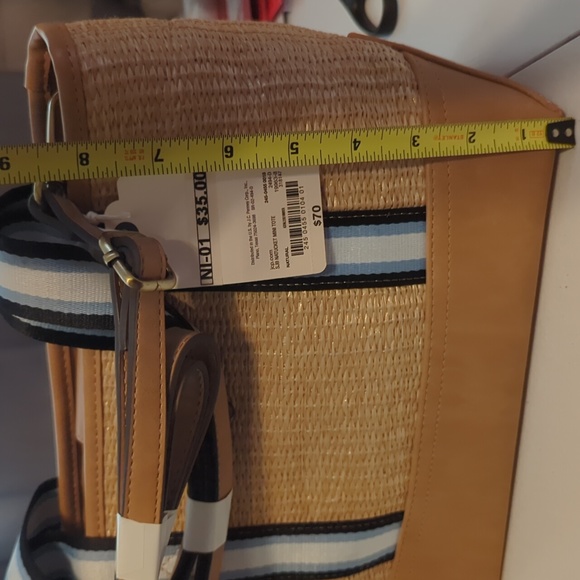 St. John's Bay Nantucket Mini Tote - Picture 5 of 5